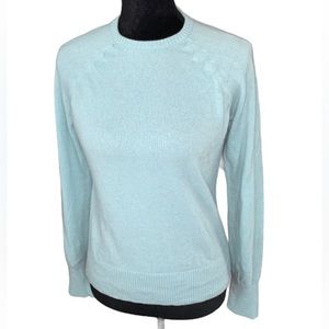 ANN TAYLOR 100% Cashmere Sweater, Long Sleeve Crewneck